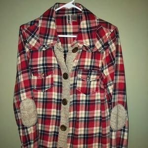 Flannel button up